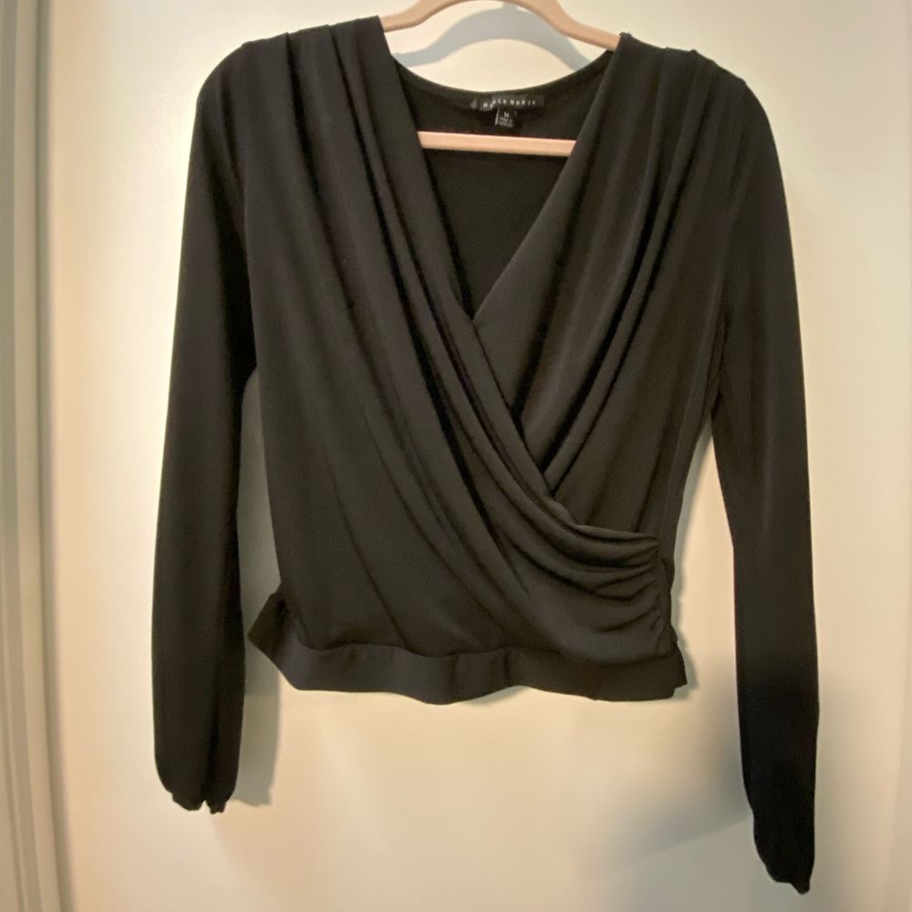 Black cross top